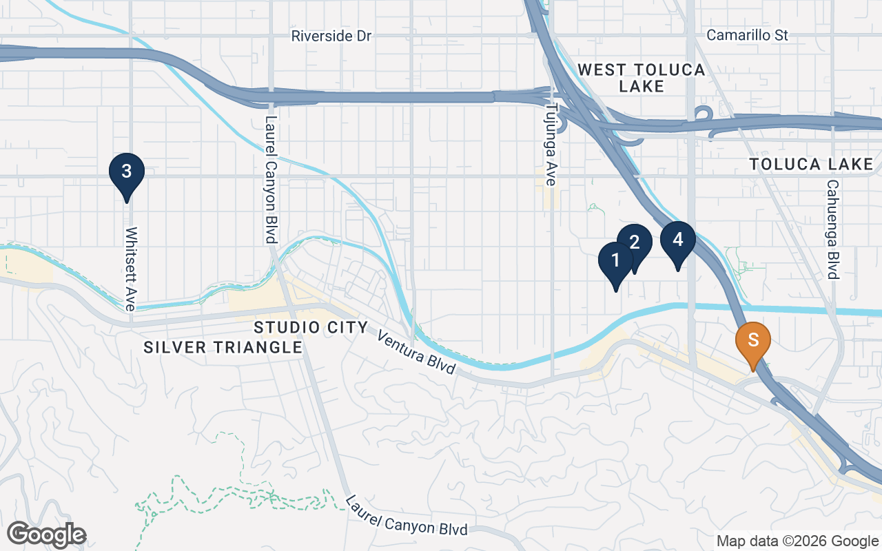 On-Market Comps Map